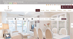 Desktop Screenshot of eslacasa.com